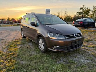 volkswagen sharan highline bmt 2,0 tdi tüv neuauto/navi/tem