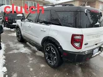 2022 ford bronco sport outer banks 4x4 w/ apple carplay, heated