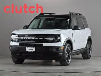 2022 ford bronco sport outer banks w/ apple carplay, heated fron