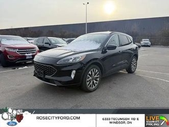 2021 ford escape titanium hybrid