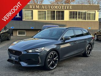 cupra leon sportstourer 1.4 tsi ehybrid phev fr business intense van: €29.900,- voor: €26.440,- uw eindejaarsvoordeel: €3.460| lage km stand pas 35.000km ! | el