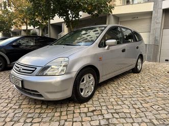 honda stream honda stream 1.7 v-tec gasolina 125 cv nacional 7 lugares ! junho/01