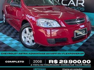 chevrolet astra advantage 2.0 mpfi 8v flexpower 5p