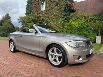 2012 - 2.0 118d exclusive edition convertible 2-door