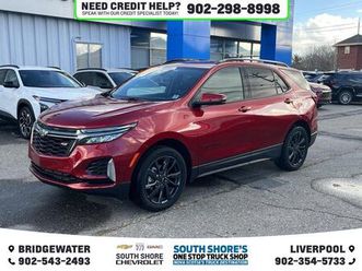 used 2022 chevrolet equinox rs