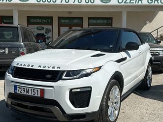 land rover evoque cabriolet