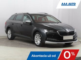 skoda superb combi 2.0 tdi, scout, 4x4, automat