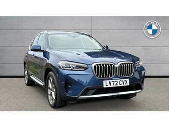 bmw x3 xdrive20d xline 2.0 5dr