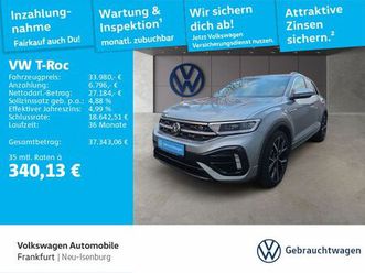 volkswagen t-roc 2.0 tsi r 4motion navi iq.light - led-matr