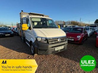 2022 volkswagen crafter 2.0 tdi 140ps startline chassis cab chassis cab diesel manual
