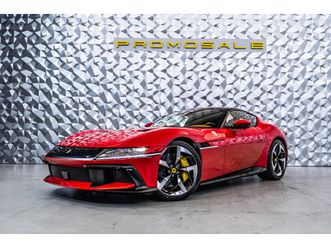 ferrari 12 cilindri coupe rosso corsa / cuoio interior