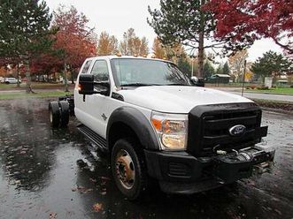 2011 ford f-450 diesel chassis, only 63k miles
