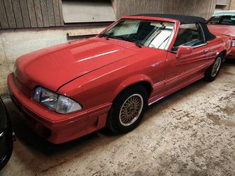 ford mustang 5.0 asc mclaren cabrio foxbody
