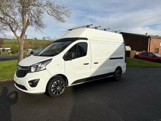 2019 vauxhall vivaro 2900 1.6cdti biturbo 125ps lwb high roof panel van diesel manual