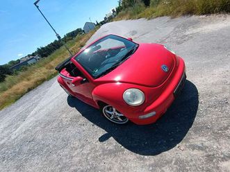 vw new beetle cabriolet in rot 1.8 t turbo
