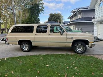 1986 chevrolet suburban for sale