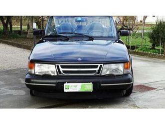 1992 saab 900 nero manuel conduite à gauche in italie - a...