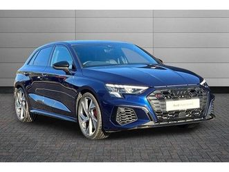 audi s3 sportback black edition tfsi quattro s tronic