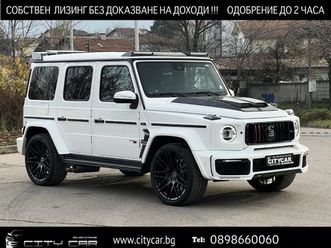 mercedes-benz g 63 amg g800 brabus widestar/full carbon/exclusiv/burm/360
