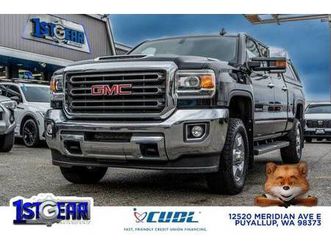 2019 gmc sierra 3500hd diesel 4x4 4wd truck slt crew cab