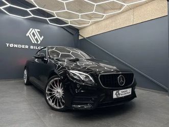 mercedes e350 d 3,0 amg line cabriolet aut. 4matic