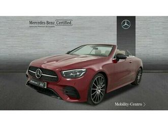 mercedes-benz clase e cabrio e 220 d