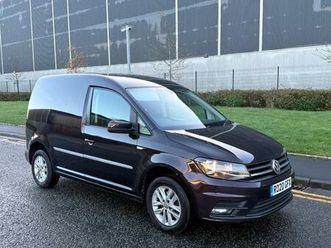 2020 volkswagen caddy highline 2.0 tdi 102 ps bmt-rare blackberry colour-rear tailgate panel van ...