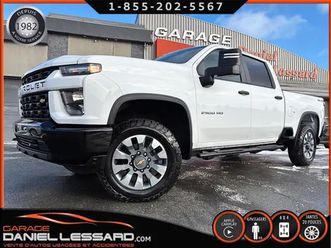 chevrolet silverado 2500hd custom crewcab, bte 6.5', 6.6l mag 20