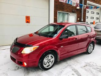 2008 pontiac vibe =toyota matrix/1.8/tres bonne mécanique+propre