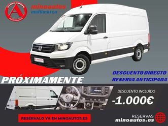 volkswagen crafter furgón 35 l3h2 2.0 tdi 140 cv fwd