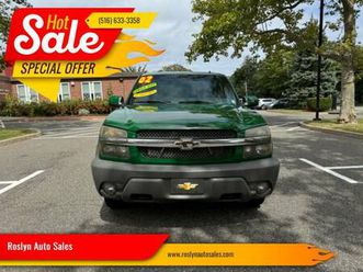 2002 chevrolet avalanche