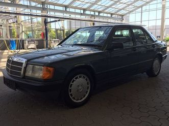 mercedes benz 190e 2,3/5gang alu leder 2 hand w201