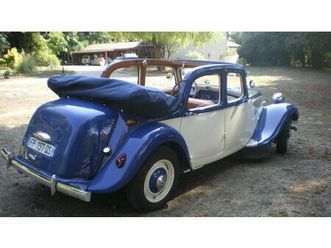 1957 citroen traction avant blanc manuel, 3 vitesses cond...