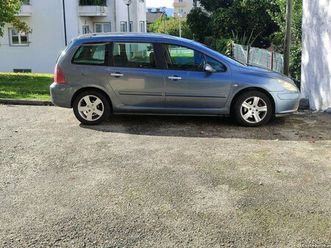 peugeot 307 1.6hdi carrinha livrete 7 lugares novembro/04