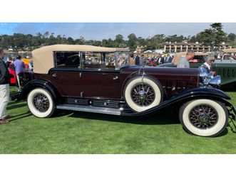 1930 cadillac v-16 phaeton convertible. top restored