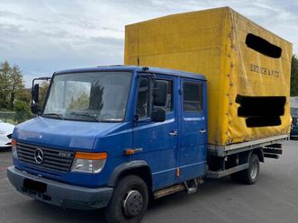 mercedes benz vario 616 pritsche mit plane