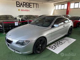bmw 645ci m-sport manuale rarissima permute rate