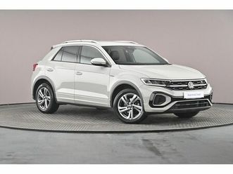 volkswagen t-roc - r-line 1.5 tsi 150ps 7-speed dsg 5 door