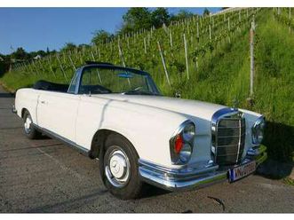mercedes-benz 220 seb cabrio 1962