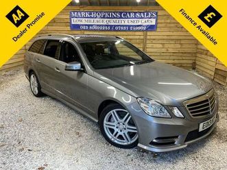 2013 mercedes-benz e class 3.0 e350 cdi v6 blueefficiency sport estate 5dr diesel g-tronic+ euro ...
