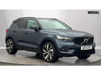 2021 volvo xc40 recharge 1.5 t5 recharge phev r design pro 5dr auto