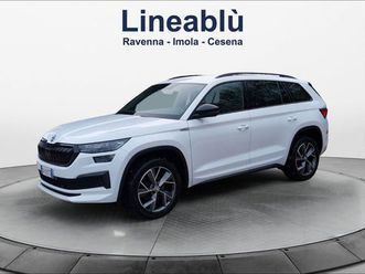 skoda kodiaq 2.0 tdi evo scr dsg sportline del 2022 usata a cesena
