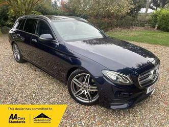 2018 mercedes-benz e class 2.0 e220d amg line (premium) g-tronic+ euro 6 (start/stop) 5dr estate diesel ...