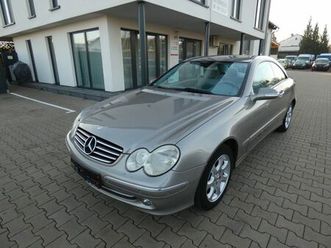 mercedes-benz clk coupe kompressor alu klima automatik met.