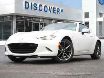 used 2017 mazda miata mx-5 rf gt convertible | 2.0l | nav | bose | leather