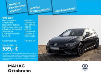 golf viii r performance 20 years akra leder dcc navi iq.light alu19estorilblack