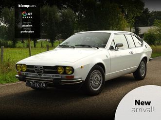 alfa romeo alfetta 2.0 gt veloce l