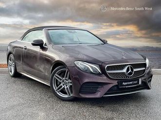 2.0 e300 amg line (premium) cabriolet g-tronic+ euro 6 (start/stop) 2dr
