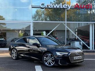 2022 audi a6 saloon 2.0 tfsi 40 s line saloon 4dr petrol s tronic euro 6 (start/stop) (204 ps) saloon pe...