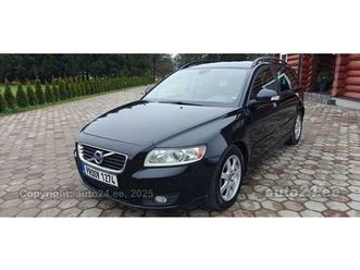 volvo v50 drive facelift 1.6 84кв